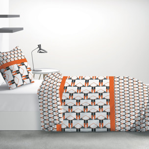 Parure Housse De Couette 2pcs 100%microfibre 60gsm Arrow