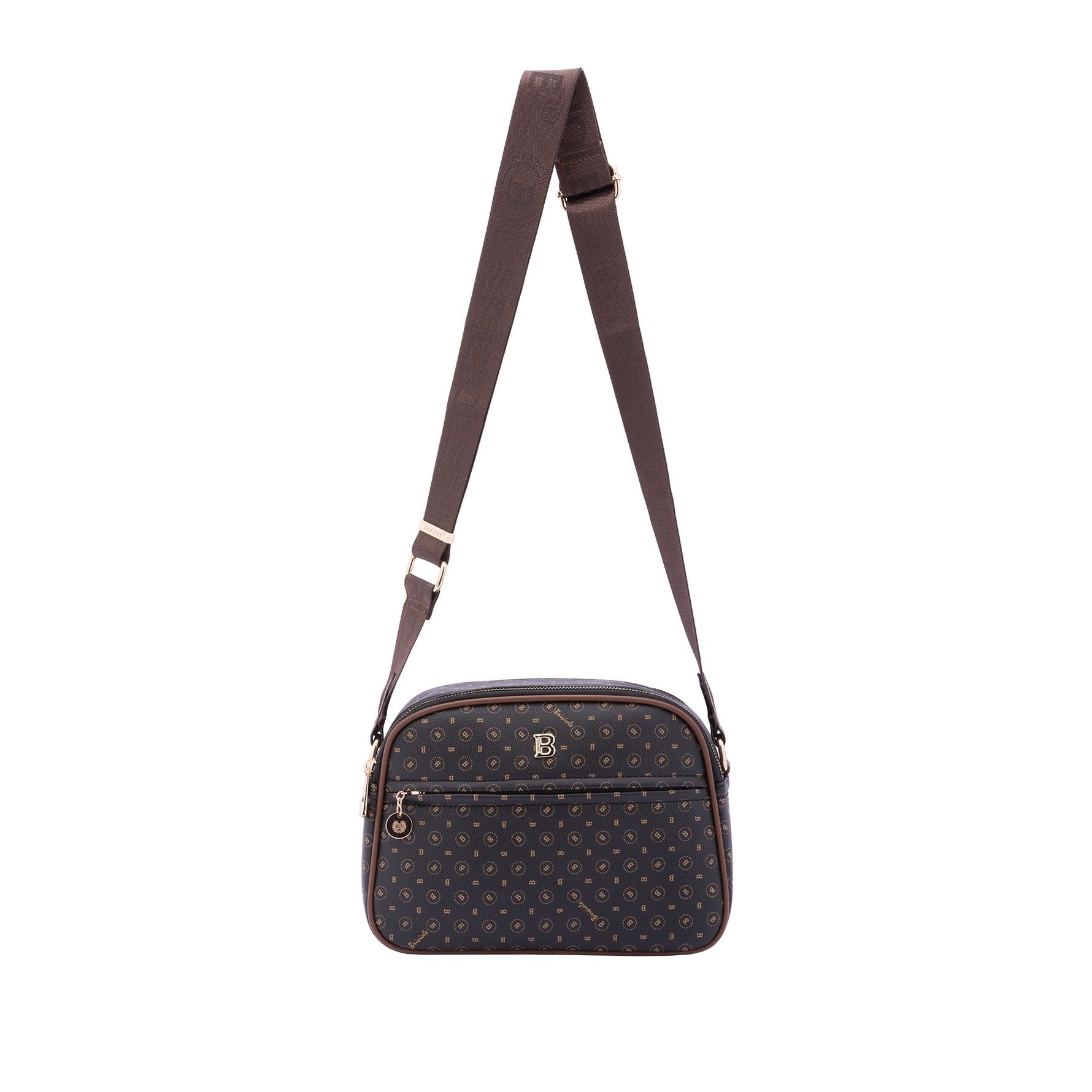 Borsa a tracolla da donna - Modello False - Ecopelle - 19.0 x 26.0 x 9.0 cm