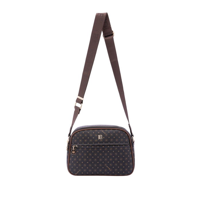 Borsa a tracolla da donna - Modello False - Ecopelle - 19.0 x 26.0 x 9.0 cm