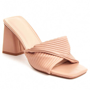 Sandalias de Tacón - Rosa - Altura: 8 cm