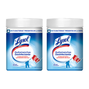 Quitamanchas desinfectante sin lejía Lysol - 900 g (2x450g)