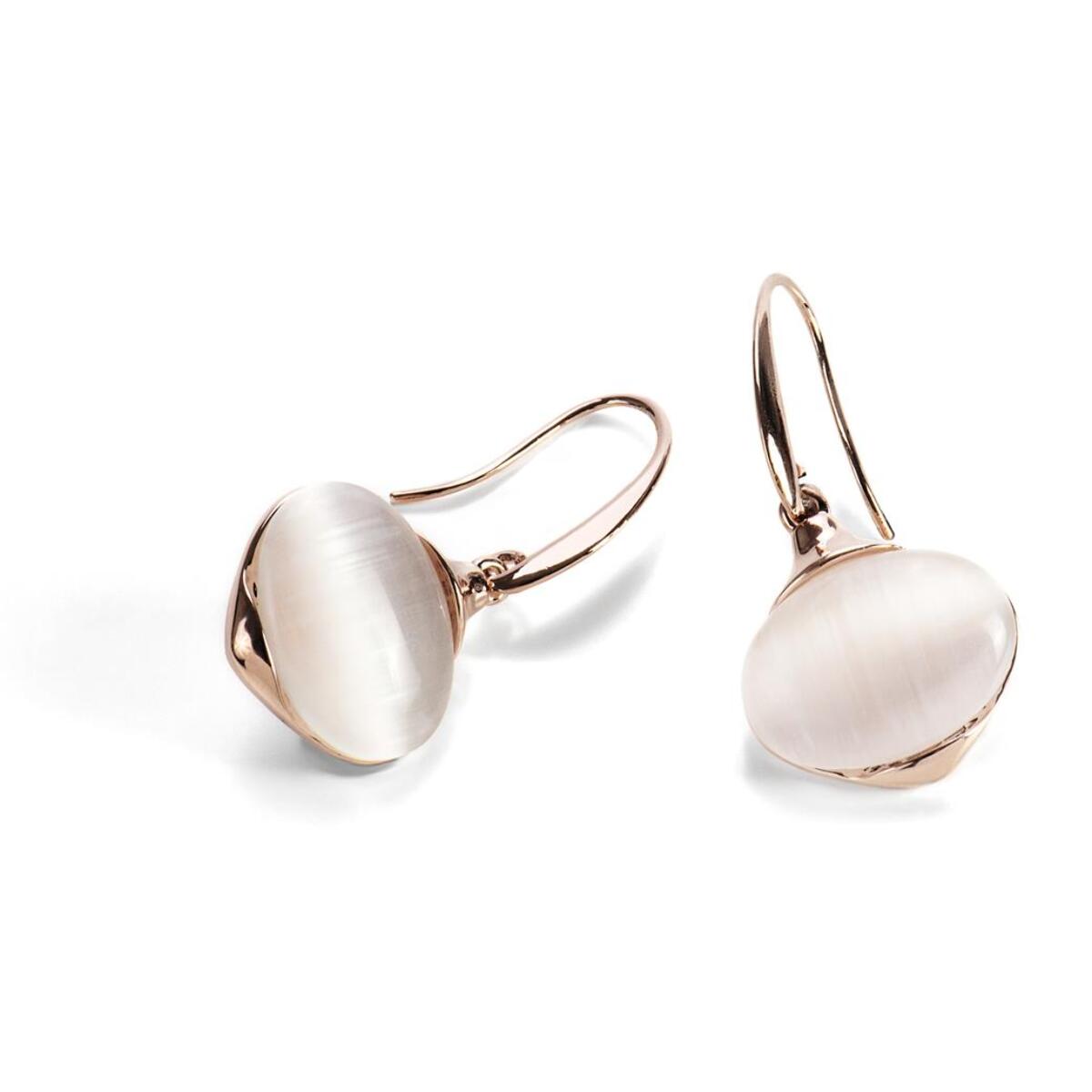 Pendientes Lux by Lux acabados en Oro Rosa de 18 Kts