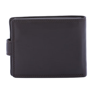 Portafoglio  da uomo In Vera pelle Made in Italy 12,5x9,5x3 cm