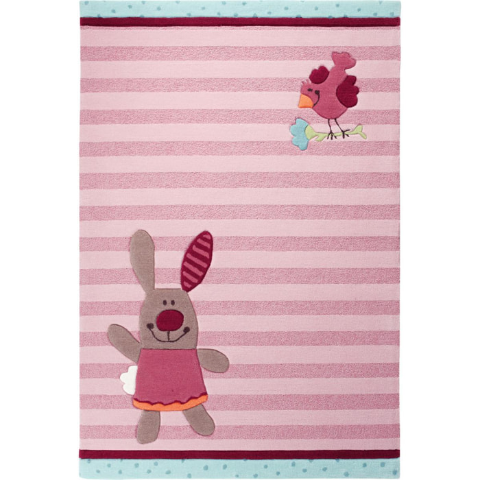 Tapis enfant fait main en acrylique LAMI