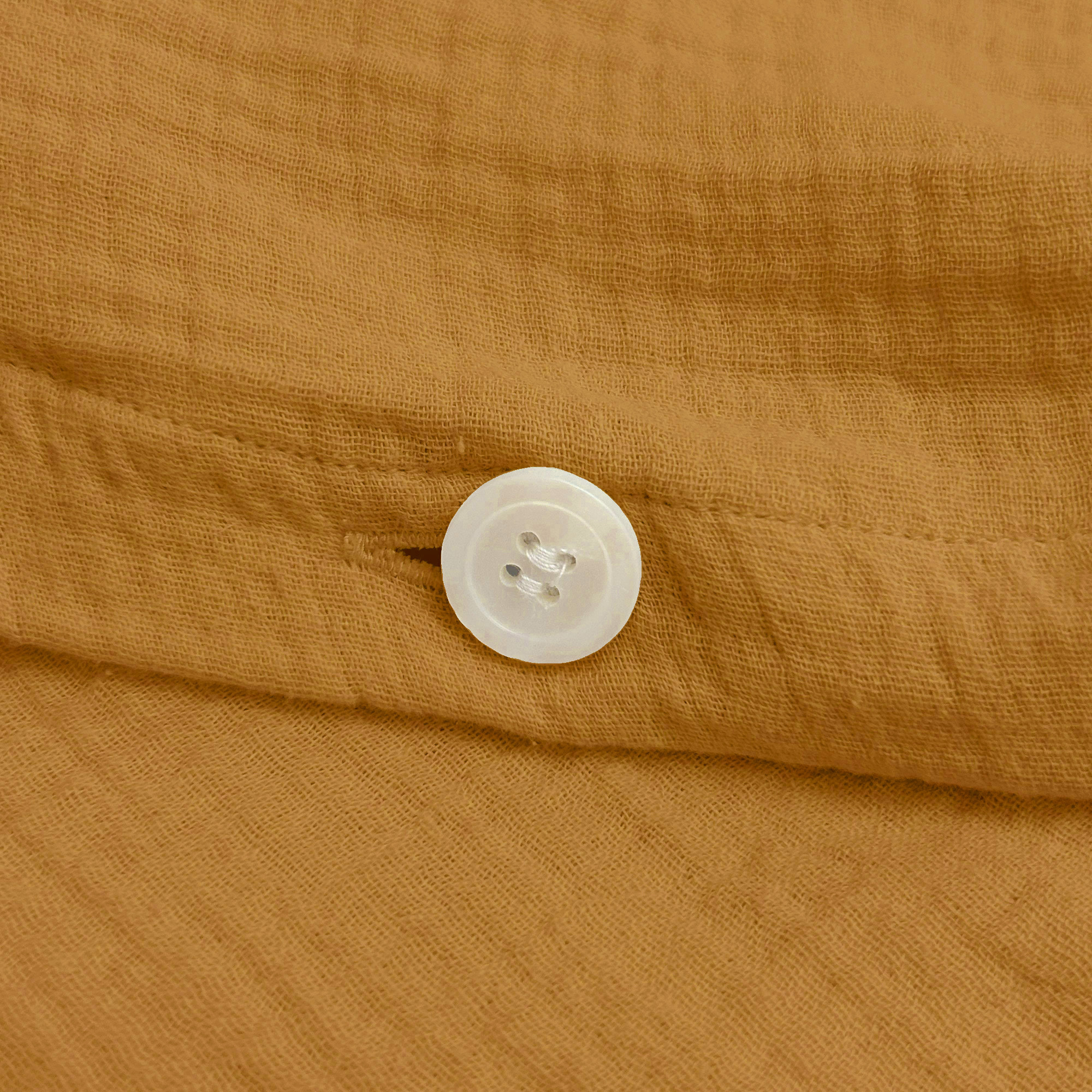 Housse de couette unie en coton, GAZE DE COTON