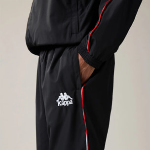 Kappa - Pantalones Hombre Negro - Authentic Solorit