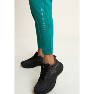 Pantaloni sportivi lunghezza 7/8 con risvolto