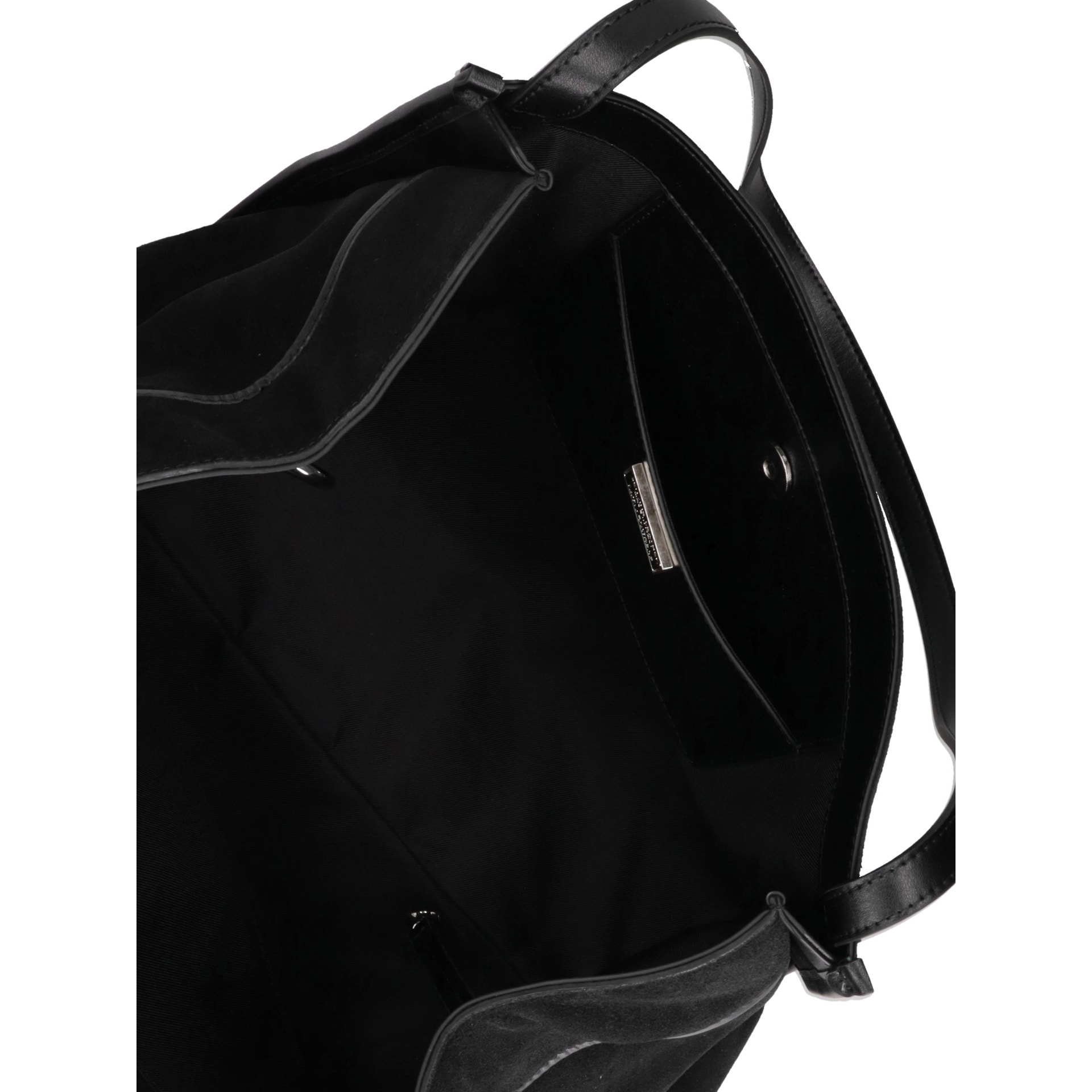 Borsa a spalla da donna Made in Italy - Modello Seraphina Elite - Pelle scamosciata - 35.0 x 35.0 x 16.0 cm