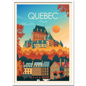 Affiche - Quebec Canada - Studio Inception