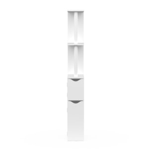 Colonne salle de bain blanche 118cm