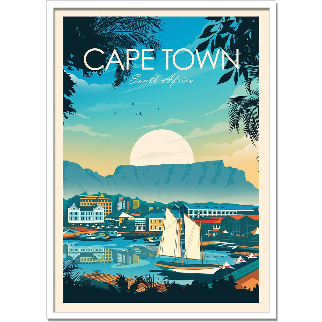 Affiche - Cape Town - Studio Inception