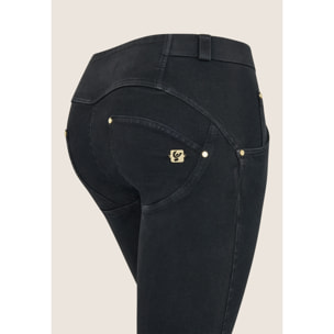 Jeans push up WR.UP® mini flare vita regular ice wash