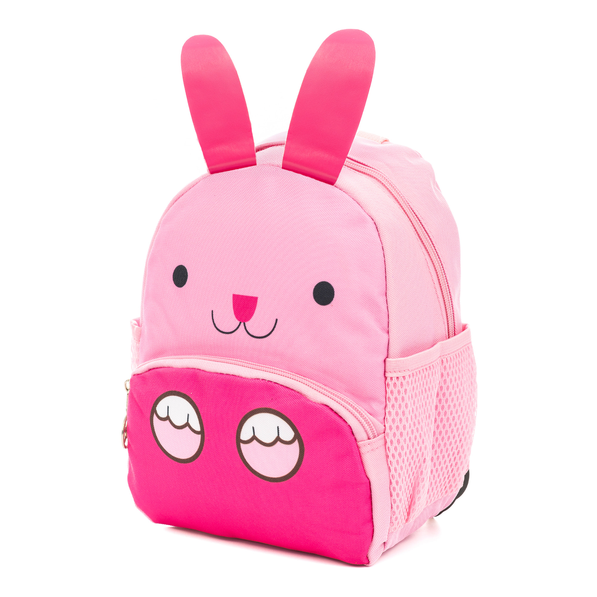 Mochila infantil con diseño de Conejo. Con hombreras acolchadas, transpirables y ajustables.