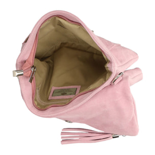 Borsa a tracolla da donna In Vera pelle Made in Italy 28x22x5 cm