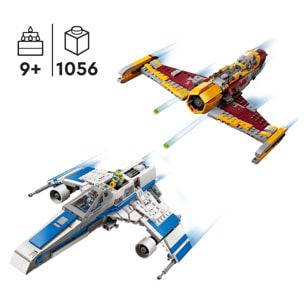 LEGO STAR WARS 75364 - E-WING DELLA NUOVA REPUBBLICA VS STARFIGHTER DI SHIN HATI