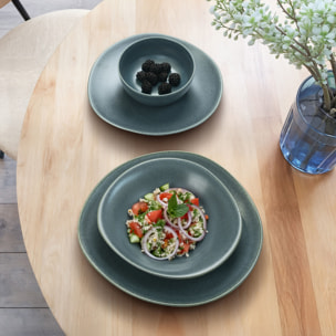 Nina Azul - Jugo de 6 plato de postre 22 cm