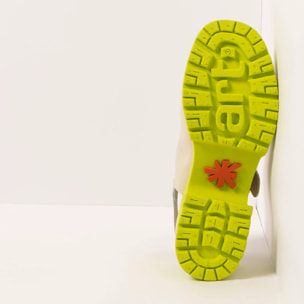 Sandalias con tacón 1821 NAPPA CREAM-PISTACHO/ MANCHESTER color Cream-pistacho