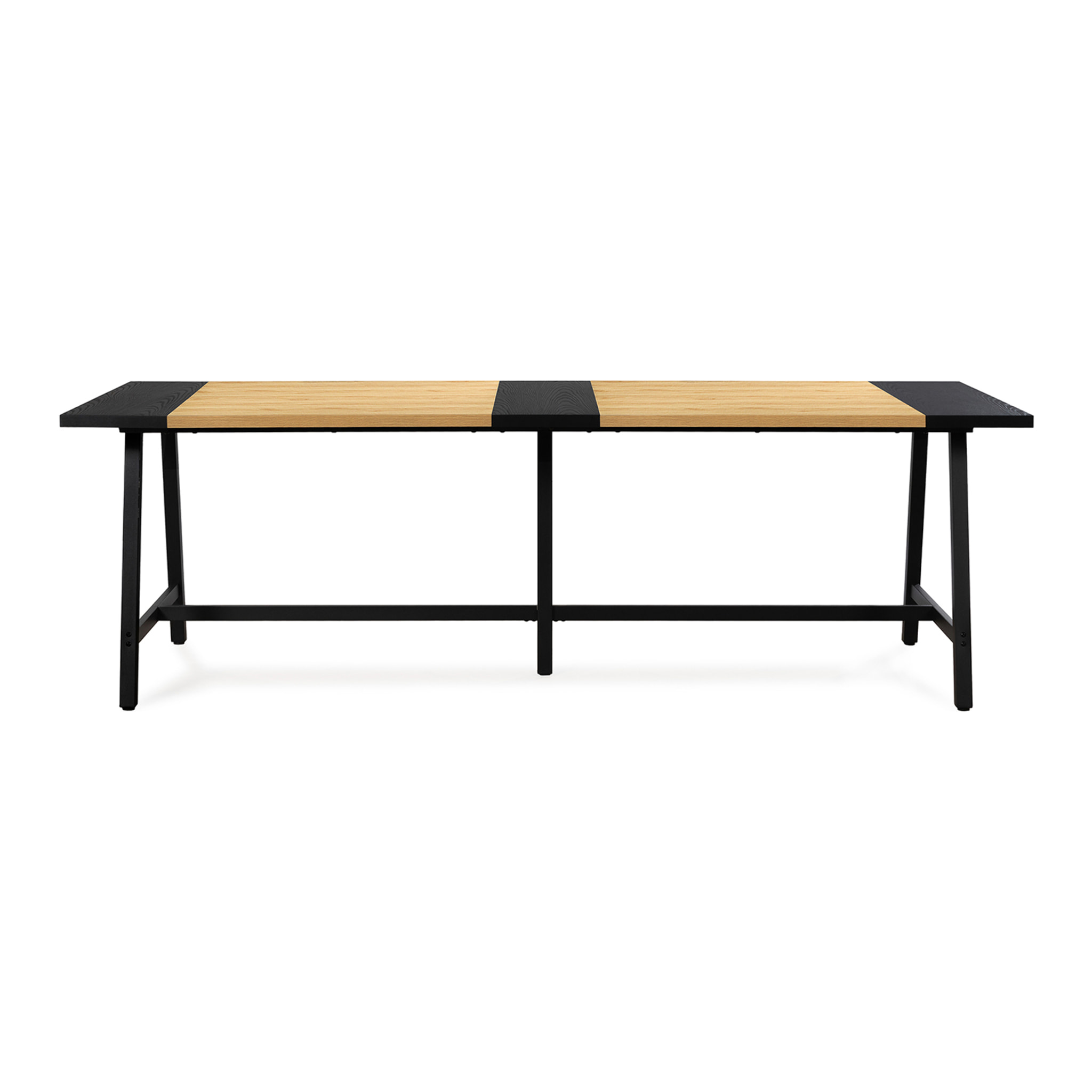 Mesa de comedor Caracas efecto Roble, 240 cm