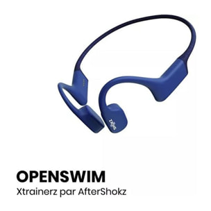 Casque SHOKZ OpenSwim Bleu