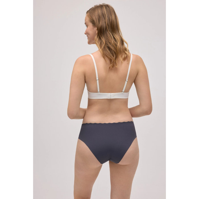 Slip midi laser blu navy