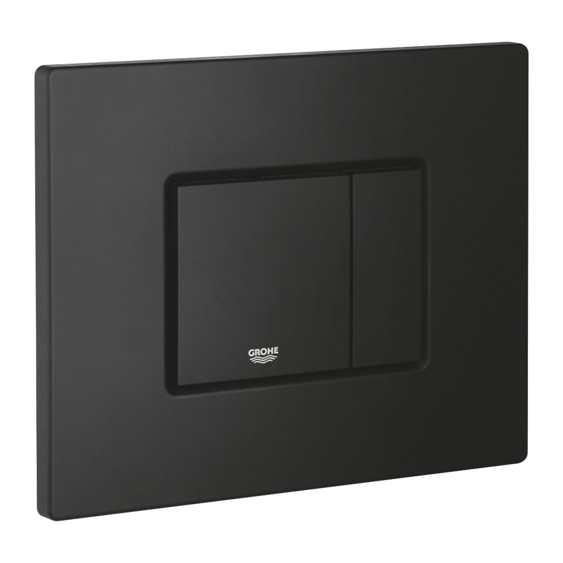 Plaque de commande WC Even, Noir