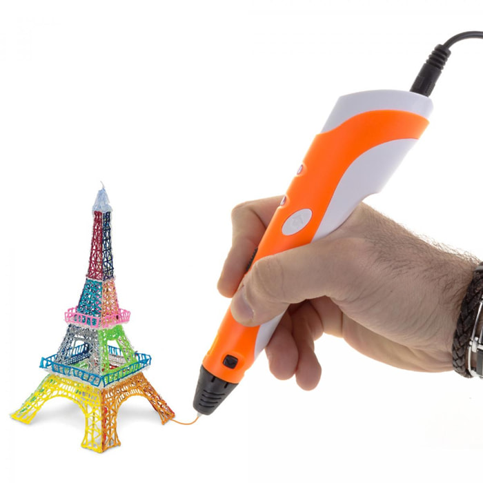 3D PRINTER PEN 1ª GENERACIÓN ORANGE