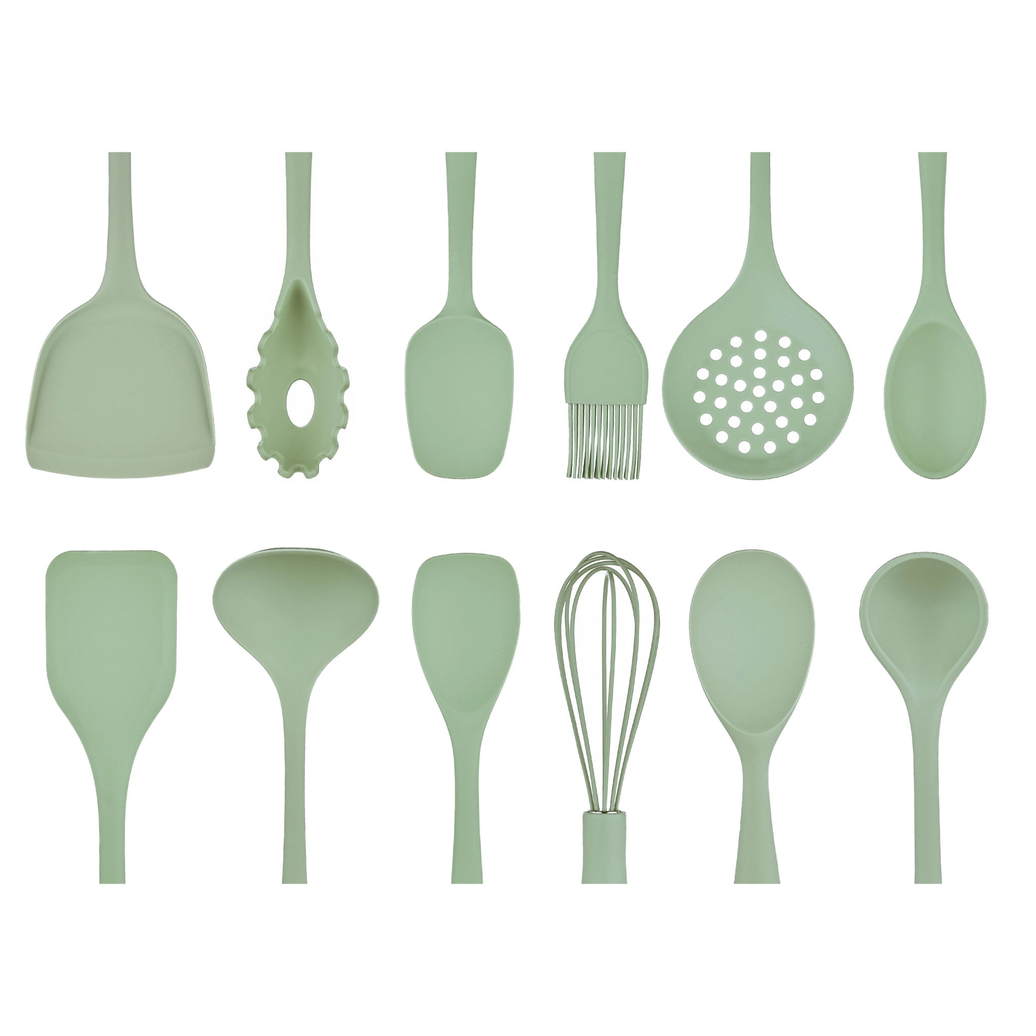 Set d'ustensiles de cuisine en silicone IVAR - 15 pièces