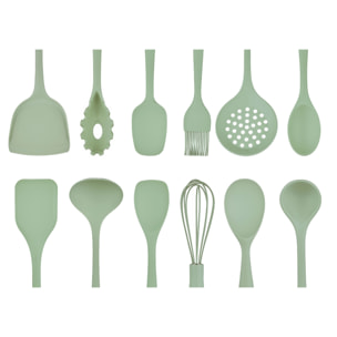 Set d'ustensiles de cuisine en silicone IVAR - 15 pièces