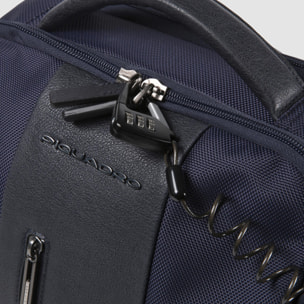 Piquadro Zaino uomo porta pc 15,6" in tessuto riciclato