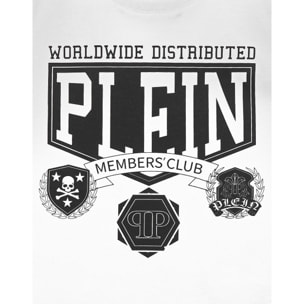 PHILIPP PLEIN T-Shirt Round Neck Ss COLLEGE