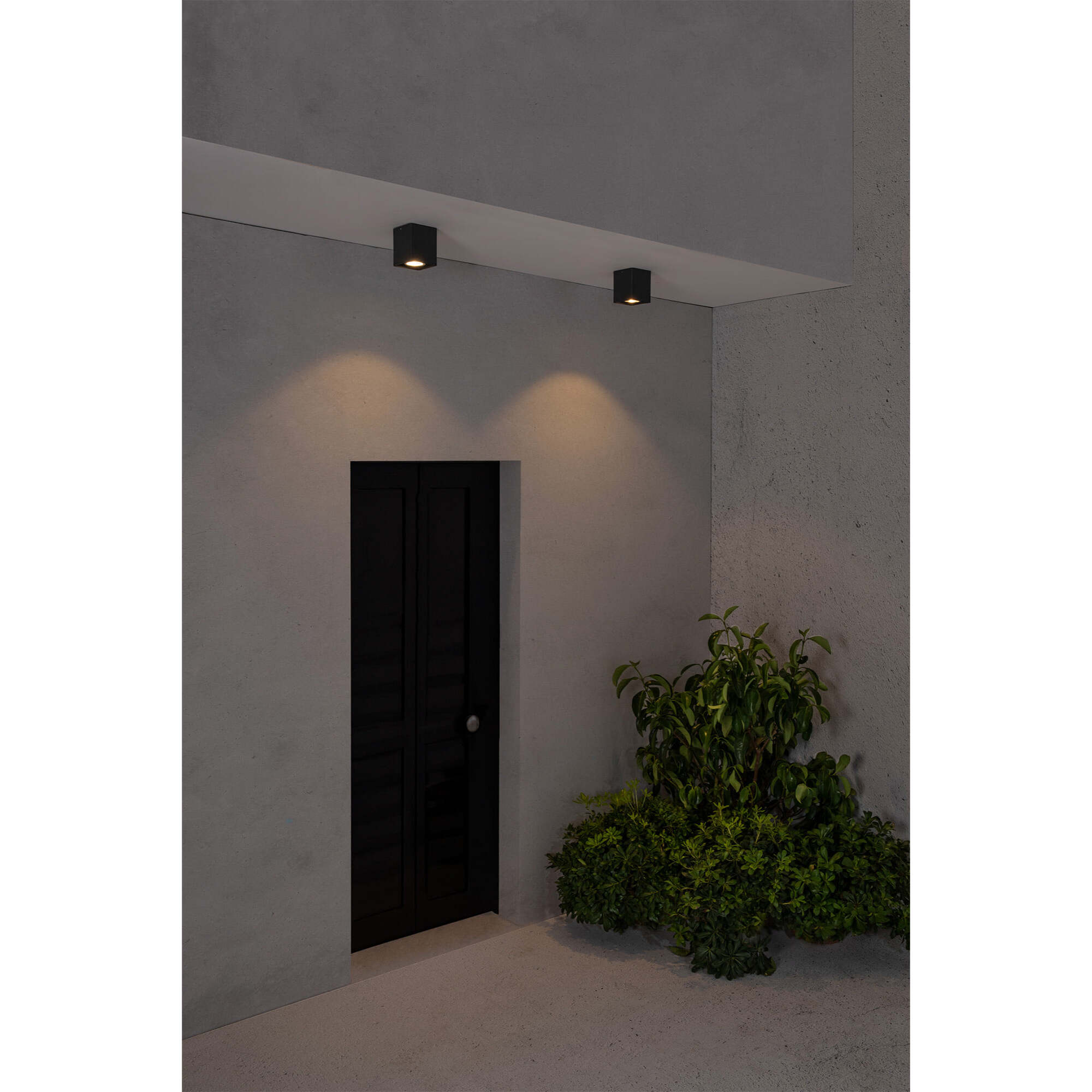 TAMI Plafón gris oscuro