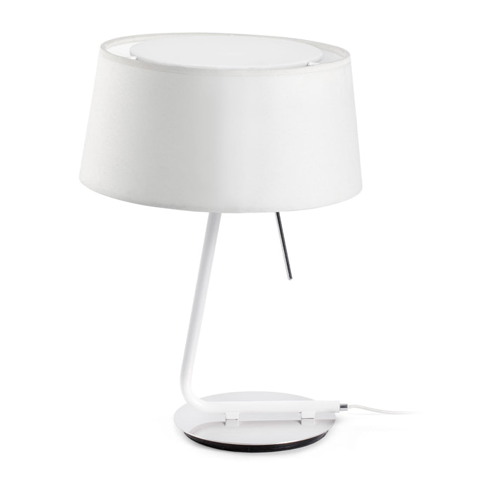 HOTEL Lampe de table blanc 1L