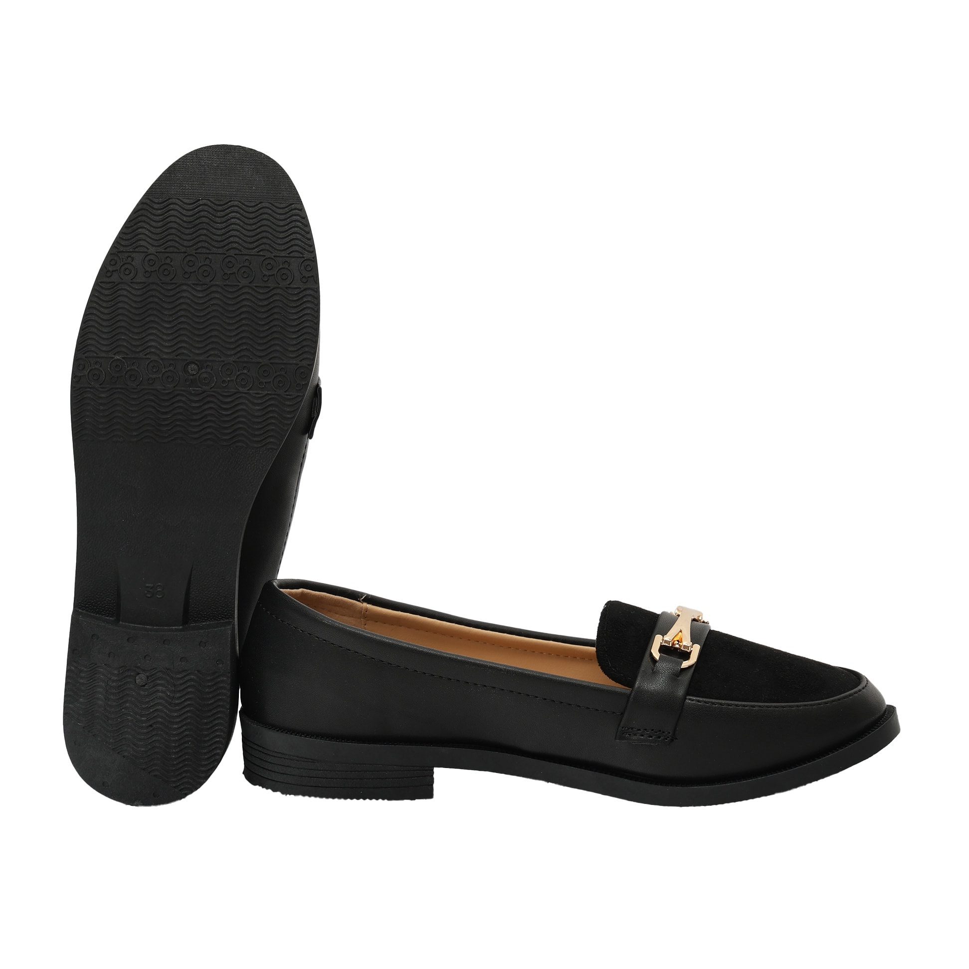 Mocassini con accessorio - tacco 2,5 cm