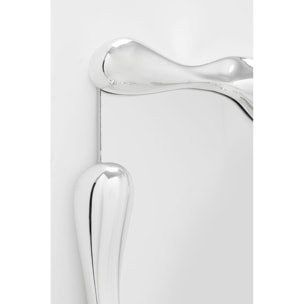 Miroir Lava 180x90cm argenté Kare Design
