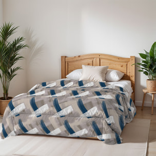 TRAPUNTA BASIC INVERNALE STAMPATA SINGOLO, PENNELLATE