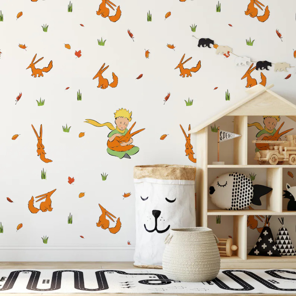 Carta da Parati Ufficiale Il Piccolo Principe Volpe Amicizia