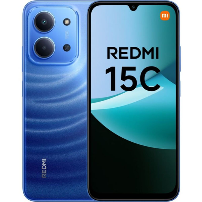 Smartphone XIAOMI Redmi 15C Bleu 256Go 4G