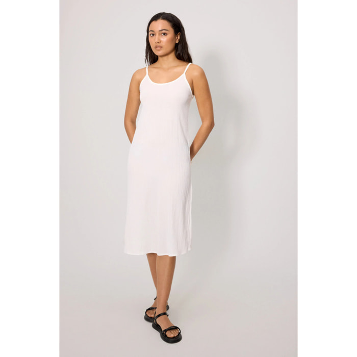 Vestito midi Bianco