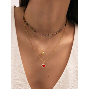 Collana Amour Placcato Oro