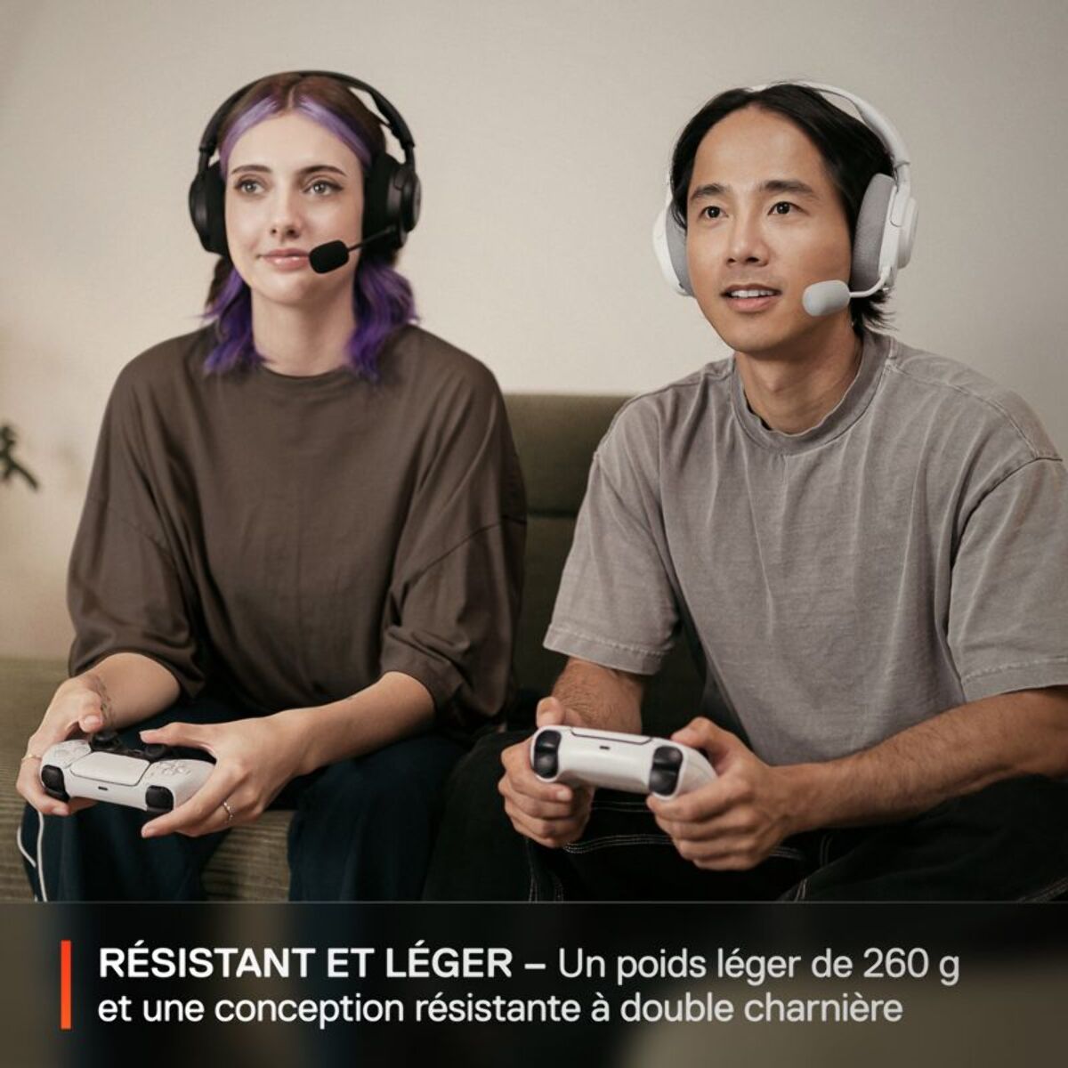 Casque gamer STEELSERIES Arctis Nova 3PW Noir