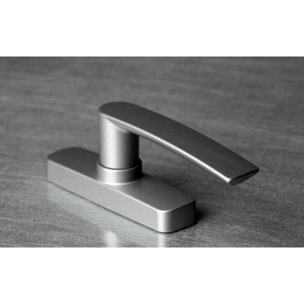 Crémone ajustable FAPIM GEA à une fourche - aspect inox - 0530BI-NJ