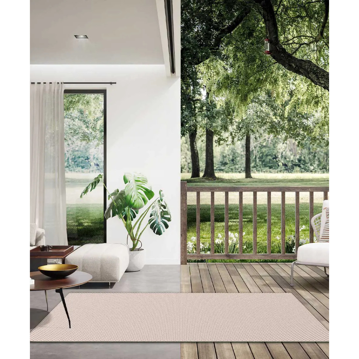 Tappeto Esterno Outdoor Beige