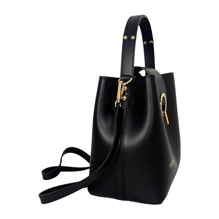 Borsa a mano Cheval Firenze Giulia Nero