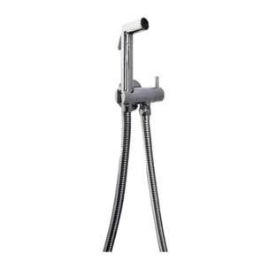 Douchette WC PAINI Cox ronde Chrome + support + flexible