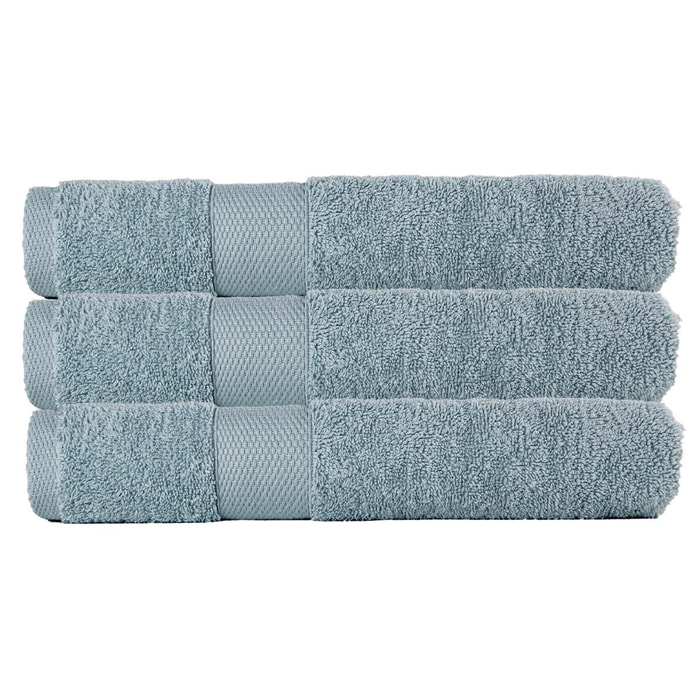 Lot de 3 serviettes éponge 500 gr/m2