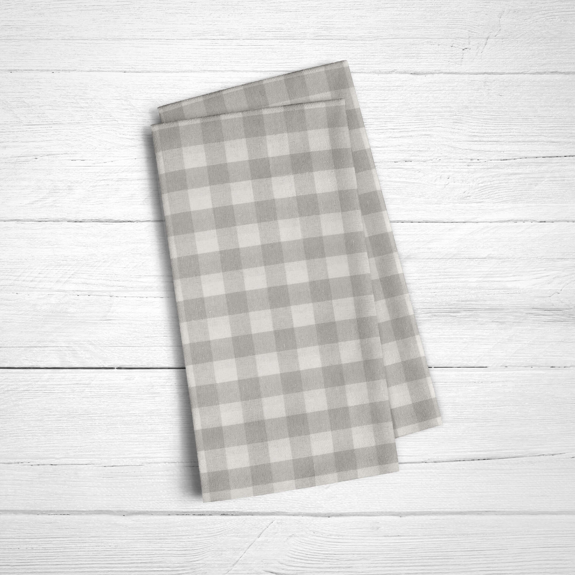 Pack de 2 serviettes Carreaux 150-10 - 45x45 cm