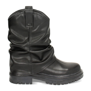 Botas biker negras
