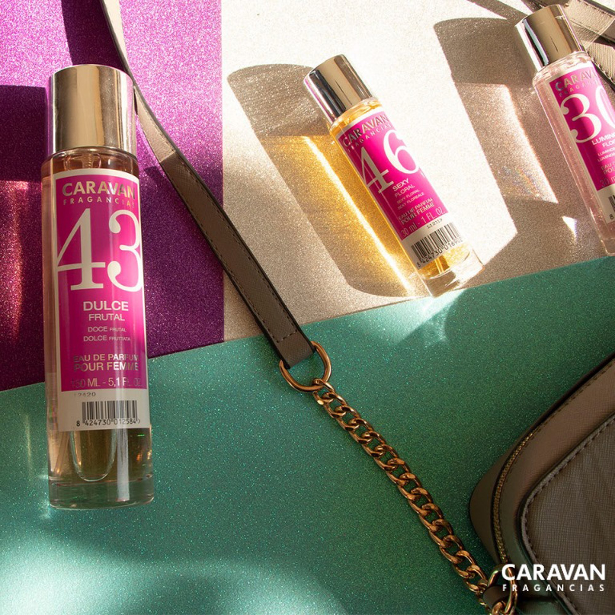 2x caravan perfumes de mujer nº43 (2)nº46 de 150ml