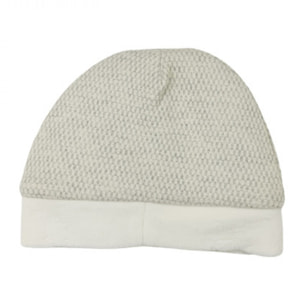 CAPPELLINO FELPA LATTE GRIGIO