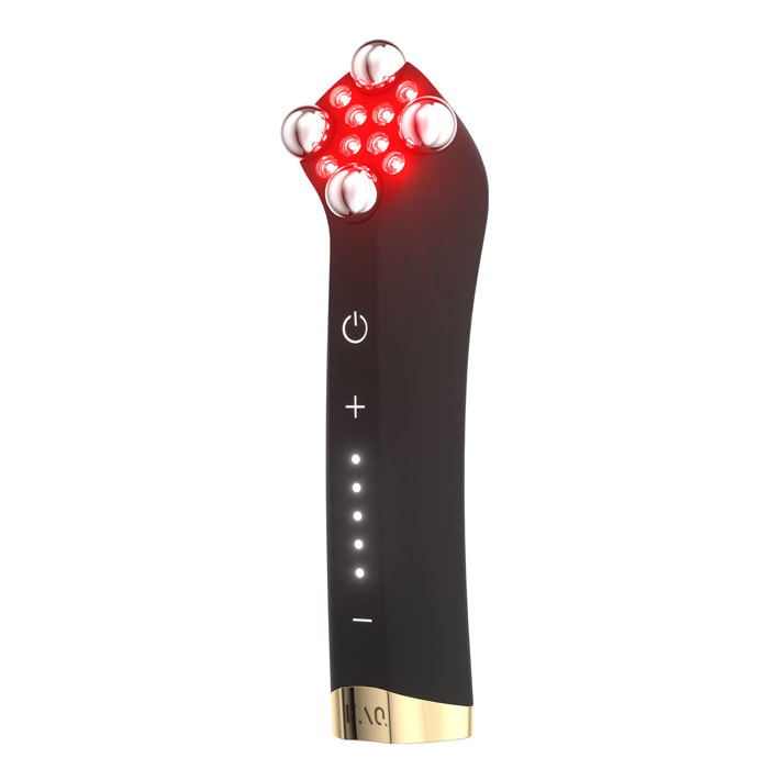 FAQ™ 402 - Appareil de Toning LED à Double Microcourant pour le Visage - Lumière Rouge et NIR